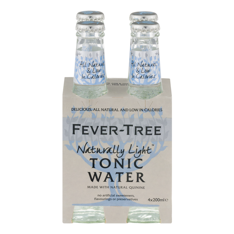 FEVER TREE LIGHT TONIC [4 pkg]