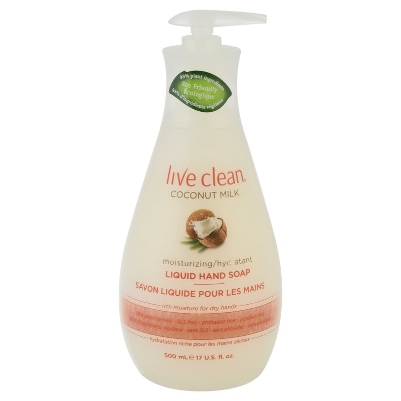 LIVE CLEAN COCONUT HAND SOAP [500 ml]