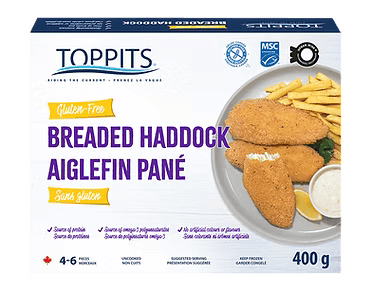 TOPPITS LIGHTLY SEAS HADDOCK [400 g]