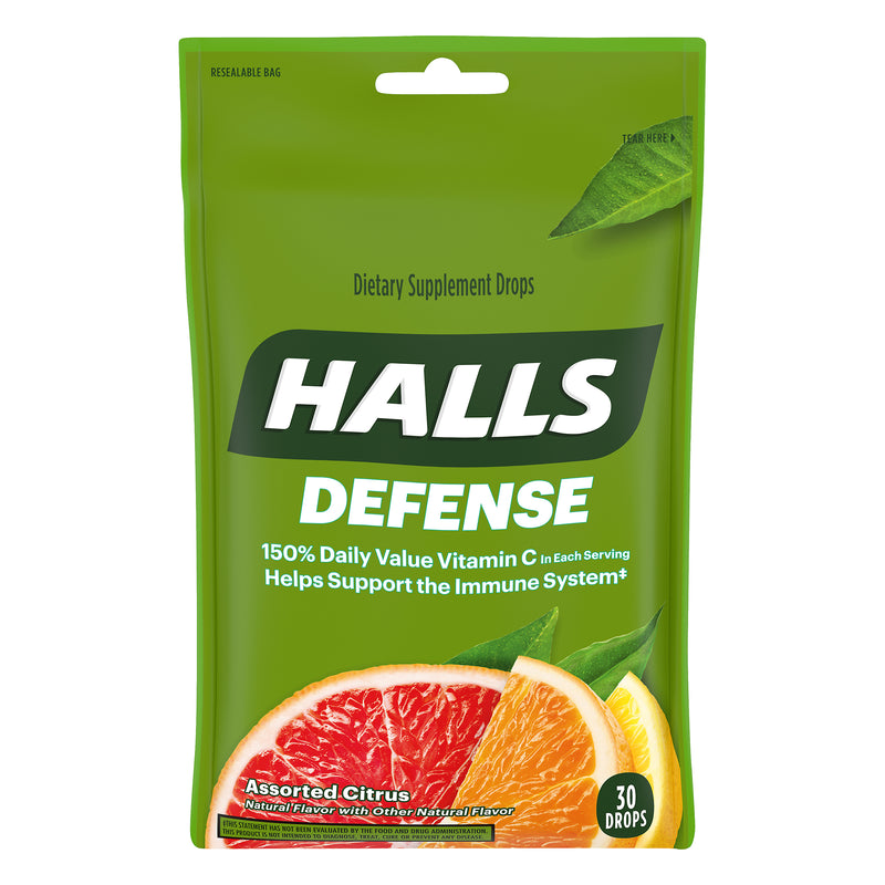 HALLS DEFENSE COUPH DROPS [1 ea]