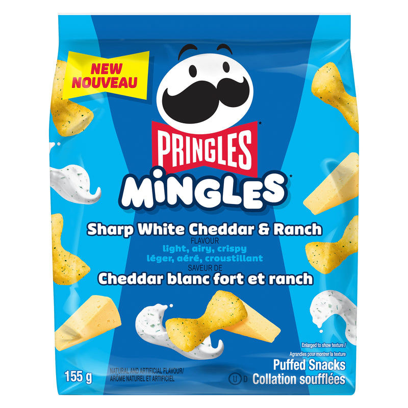 PRINGLES MINGLES WH CHED & RAN [155 g]