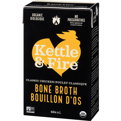 KETTLE & FIRE BONE BROTH CHICK [454 ml]