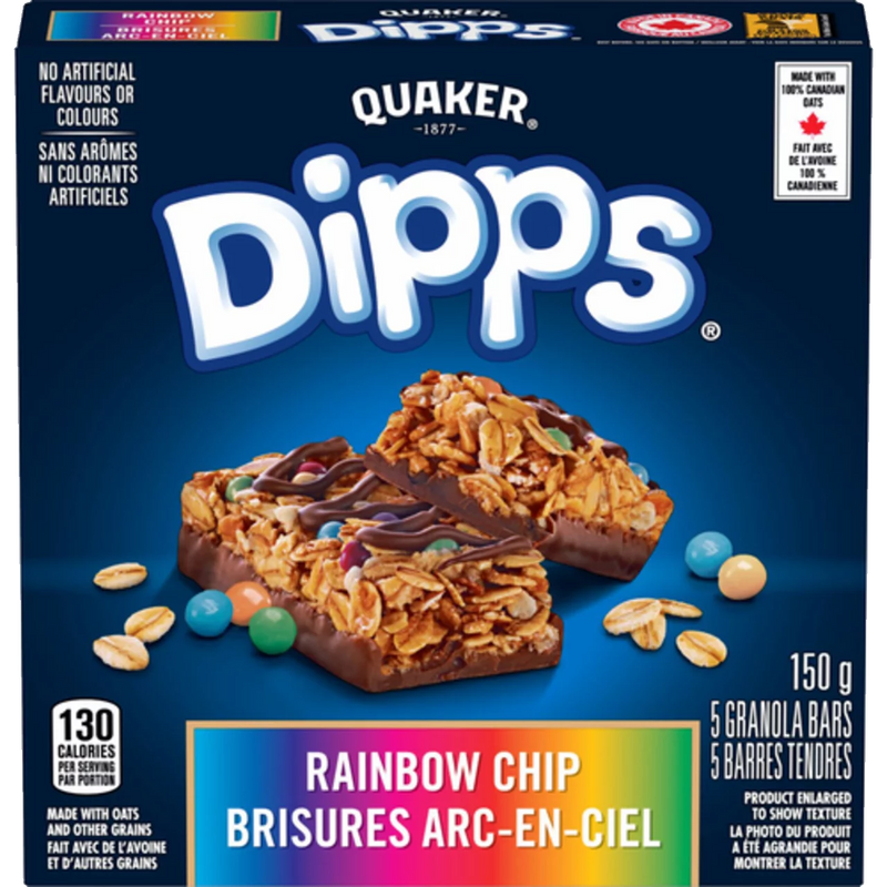 QUAKER DIPPS RAINBOW CHIP [150 g]