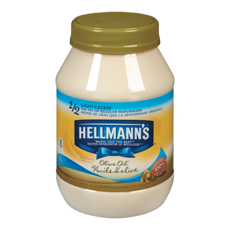 HELLMANNS LIGHT OLIVE OIL MAY [890 ml]