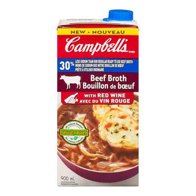 CAMPBELLS BEEF BROTH RED WINE [900 ml]
