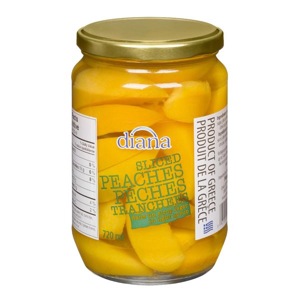 DIANA SLICED PEACHES [720 ml]
