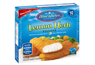 BLUEWATER LEMON HERB FILLET [500 g]