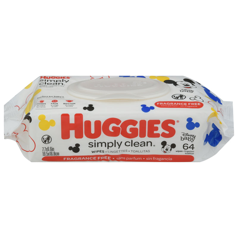 HUGGIES SIMPLY CLEAN [64 pcs]