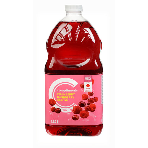 COMPLIMENTS CRANBERRY RASPBERR [1.89 ltr]