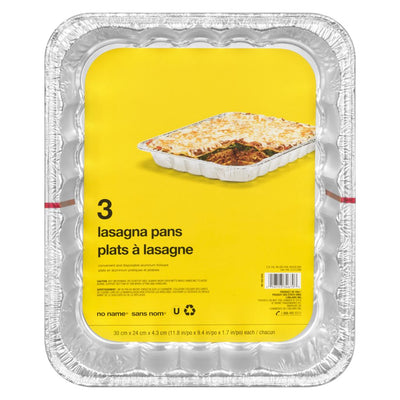 NO NAME LASAGNA PANS [1 ea]
