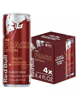 RED BULL PEACH EDITION [4 pkg]