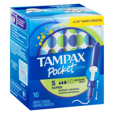 TAMPAX POCKET SUPER [16 pcs]