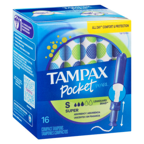 TAMPAX POCKET SUPER [16 pcs]