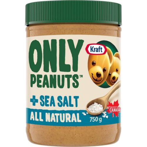 KRAFT PB NATURAL SEA SALT [750 g]