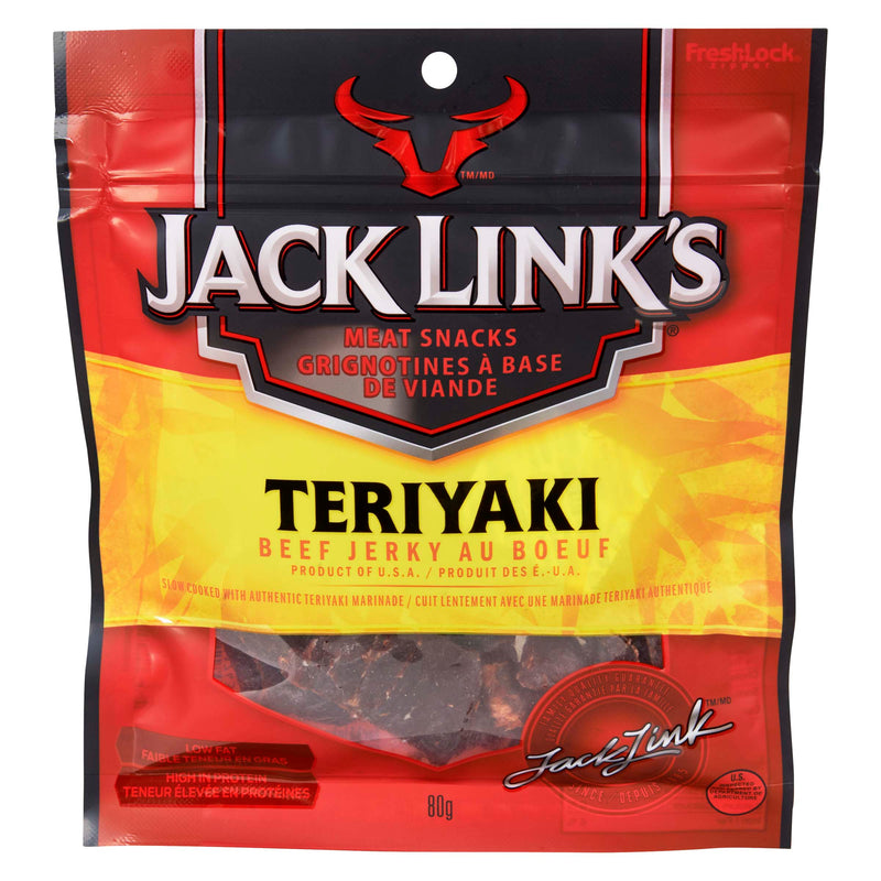 JACK LINKS TERIYAKI BEEF JERKY [80 g]