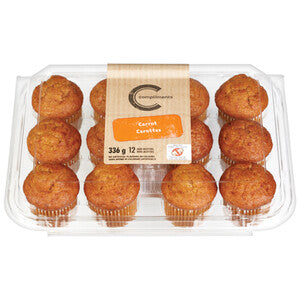 COMPLIMENTS MINI CARROT MUFFIN [336 g]