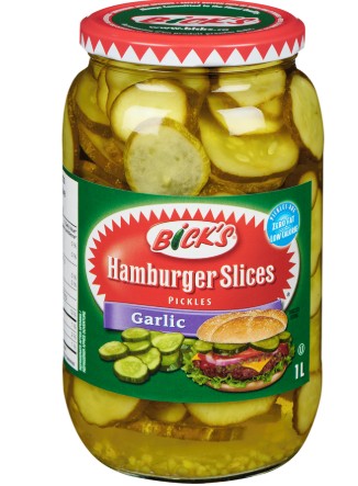 BICKS HAMBURGER SLICE GARLIC [1 ltr]