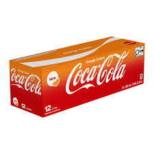 COKE ORANGE CREAM [12 pkg]
