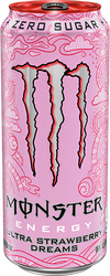 MONSTER ZERO STRAWBERRY [473 ml] - 2 for $5.00