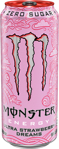 MONSTER ZERO STRAWBERRY [473 ml] - 2 for $5.00