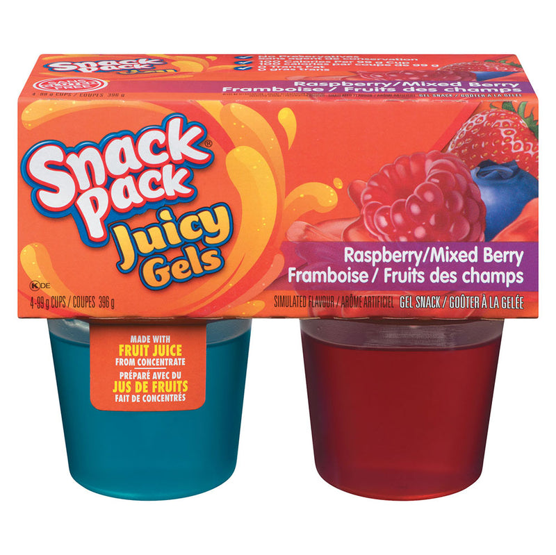 JUICY GEL RASP/MIXED BERRY [4 pkg]
