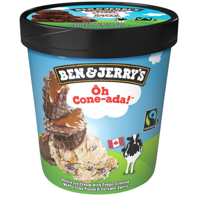 BEN & JERRYS OH CONE-ADA [473 ml]