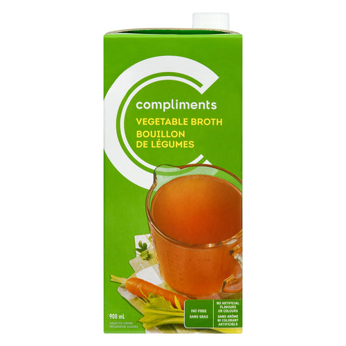 COMPLIMENTS VEGETABLE BROTH [900 ml]