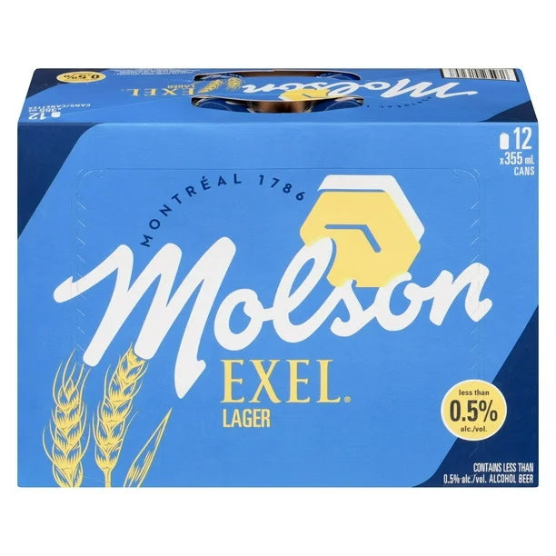 MOLSON EXEL BEER [12 pkg]