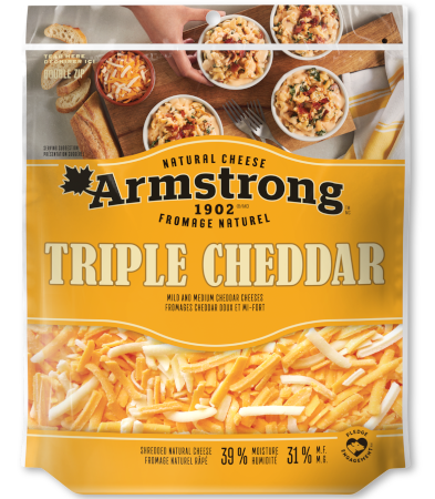 ARMSTRONG TRIPLE CHEDDAR SHRED [500 g]