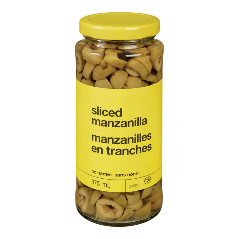 NN OLIVES MANZ SLICED [375 ml]