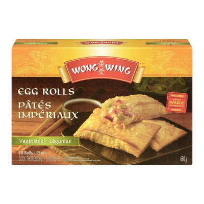 WONG WING EGG ROLLS VEGETABLE [680 g]