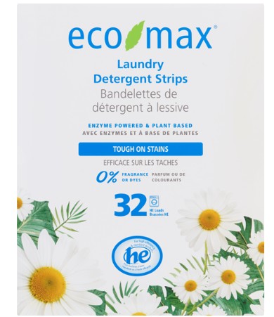 ECO MAX LAUNDRY STRIP LAVENDER [32 pkg]