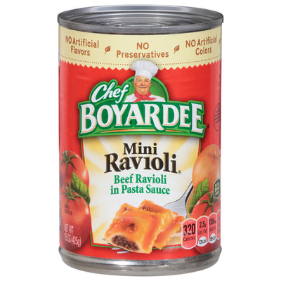 CHEF BOYARDEE  MINI RAVIOLI [425 g]