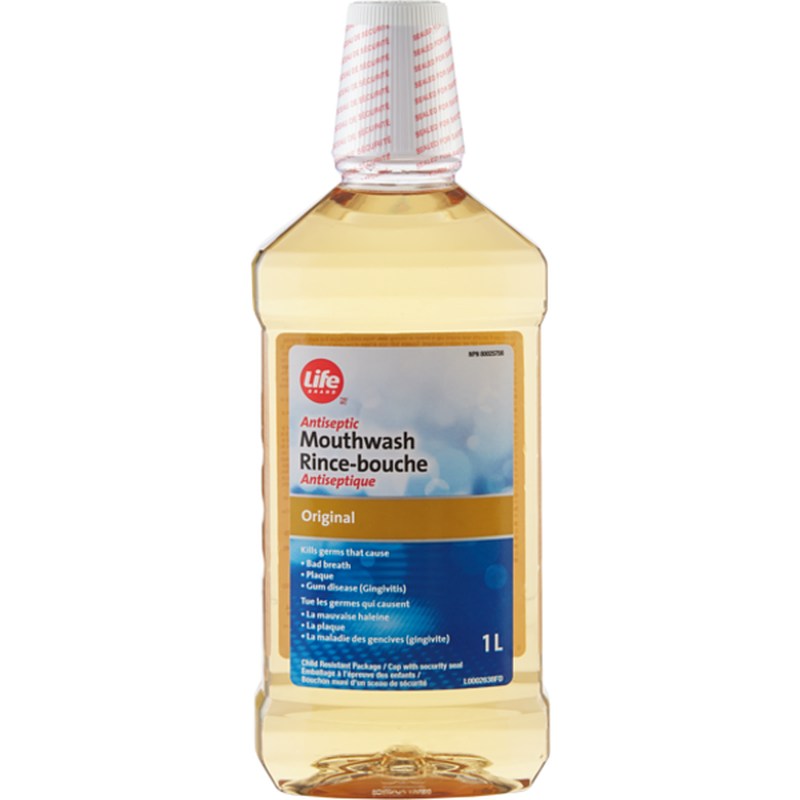 LIFE ORIG ANTISEPTIC MOUTHWASH [1 ltr]