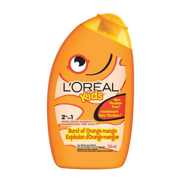 L'Oreal Kids Burst of Orange-Mango Shampoo, 265 mL