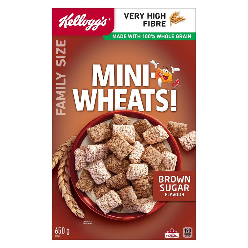 MINI WHEATS FAMILY BROWN SUGAR [650 g]