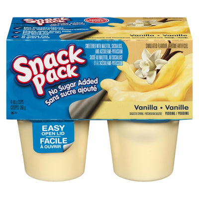 HUNTS NSA VANILLA PUDDING [4 pkg]