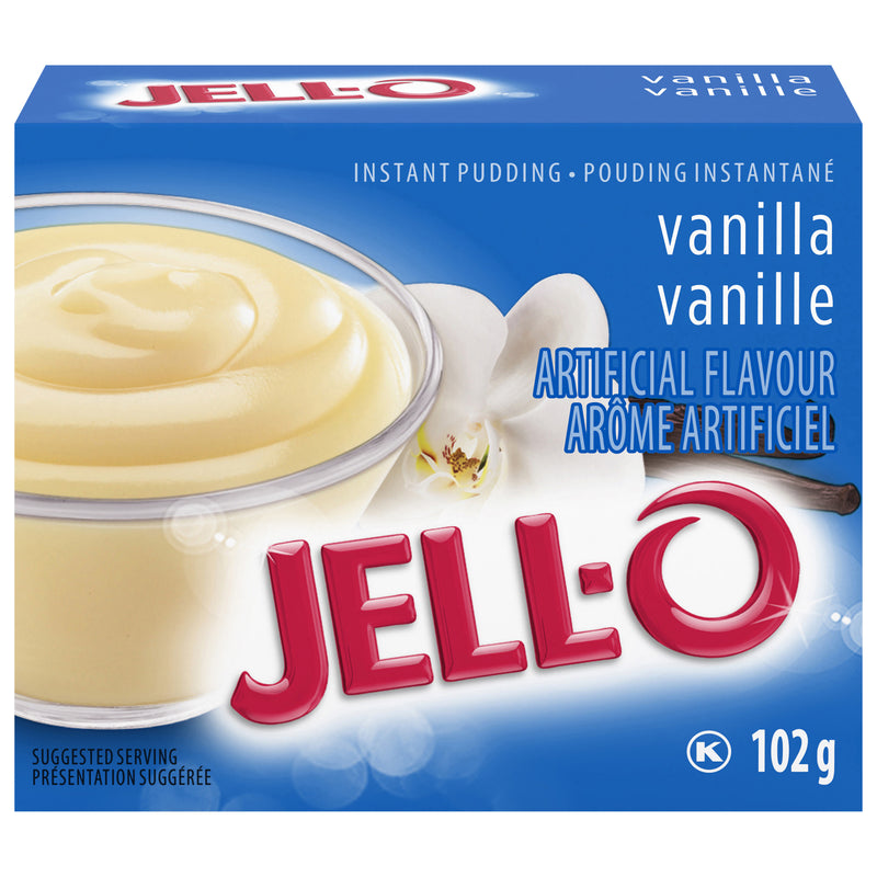 JELLO VANILLA PUDDING MIX [102 g]