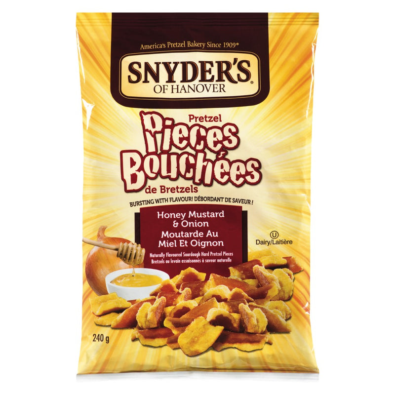 SNYDERS HONEY MUSTARD & ONION [240 g]