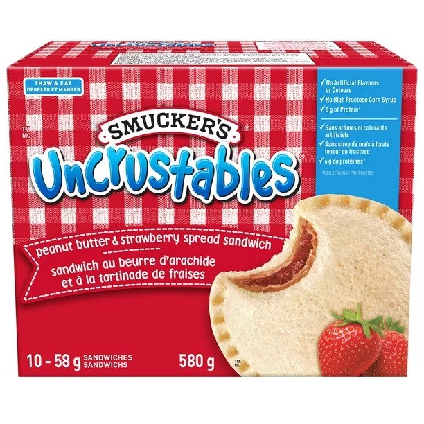 UNCRUSTABLES PB AND STRAW SAND [232 g]
