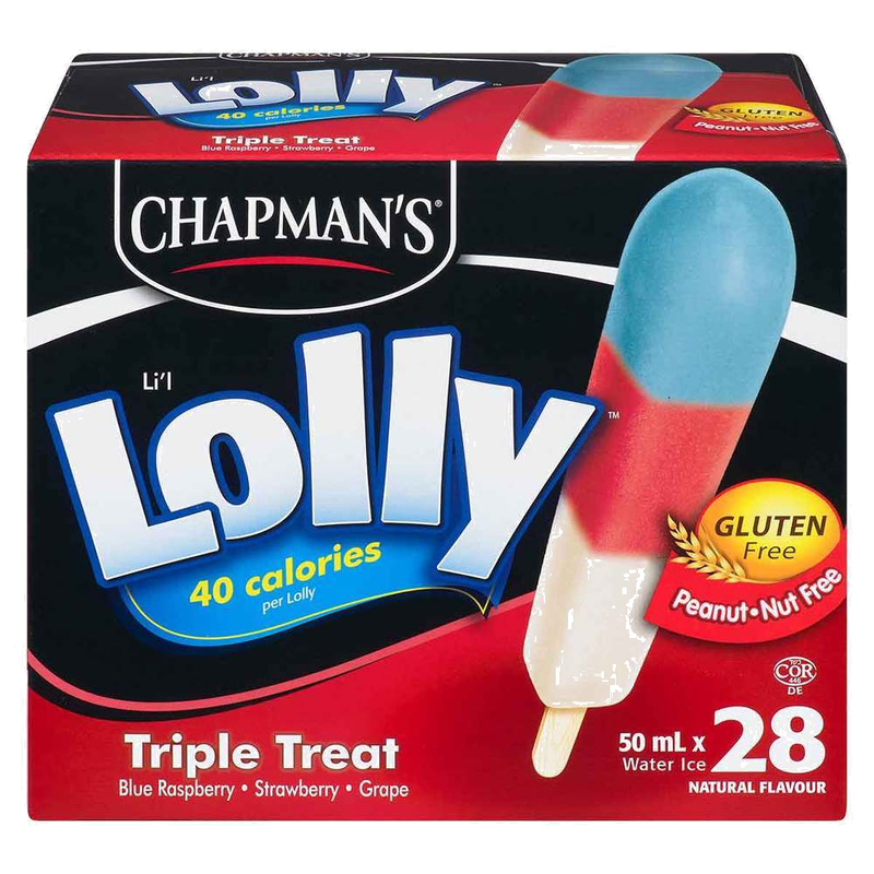 CHAPMANS LOLLY TRIPLE TREAT [28 pcs]