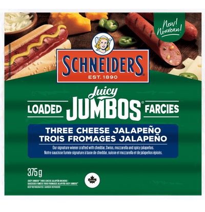 SCHNEIDERS JUICYJUMBO 3 CHEESE [375 g]