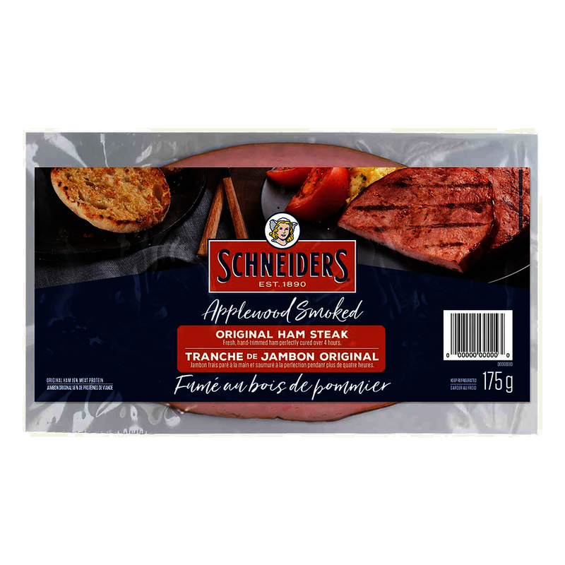 Schneiders Applewood Smoked Ham Steak, 175 g