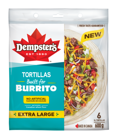 DEMPSTERS TORTILLA BURRITO [600 g]
