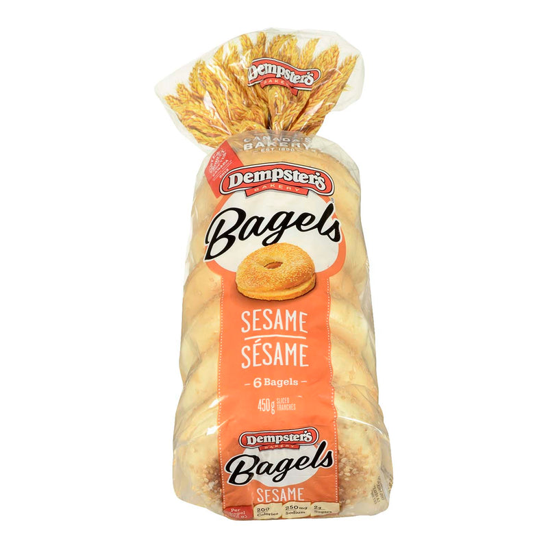 DEMPSTERS BAGELS SESAME [450 g]