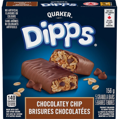 QUAKER DIPPS CHOCOLATE CHIP [156 g]