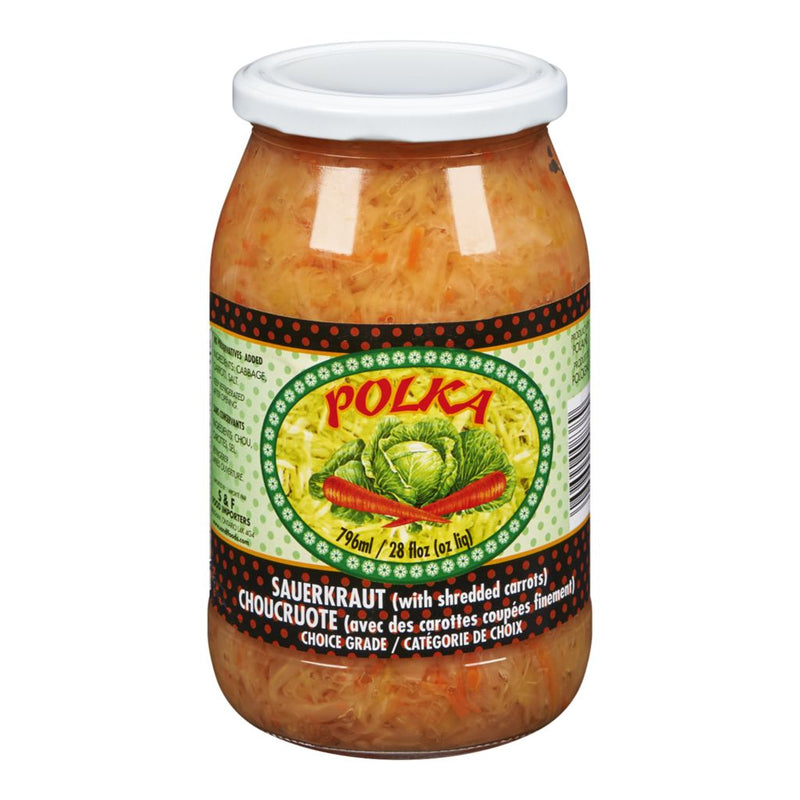 POLKA SAUERKRAUT WITH CARROT [796 ml]