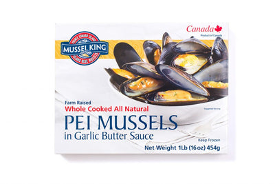 PEI MUSSELS GARLIC & BUTTER SA [454 g]