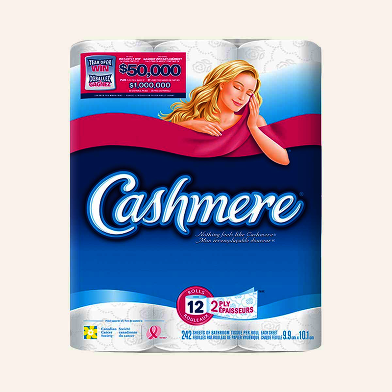 CASHMERE BATHROOM TISSUE 2 PLY [12 pkg]