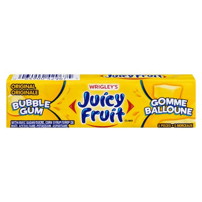 JUICY FRUIT BUBBLE GUM [5 pcs]